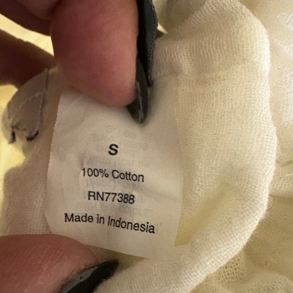 J. Crew Ruffle Gauze Stylish Strapless Cream Dress, cream - Picture 3 of 4